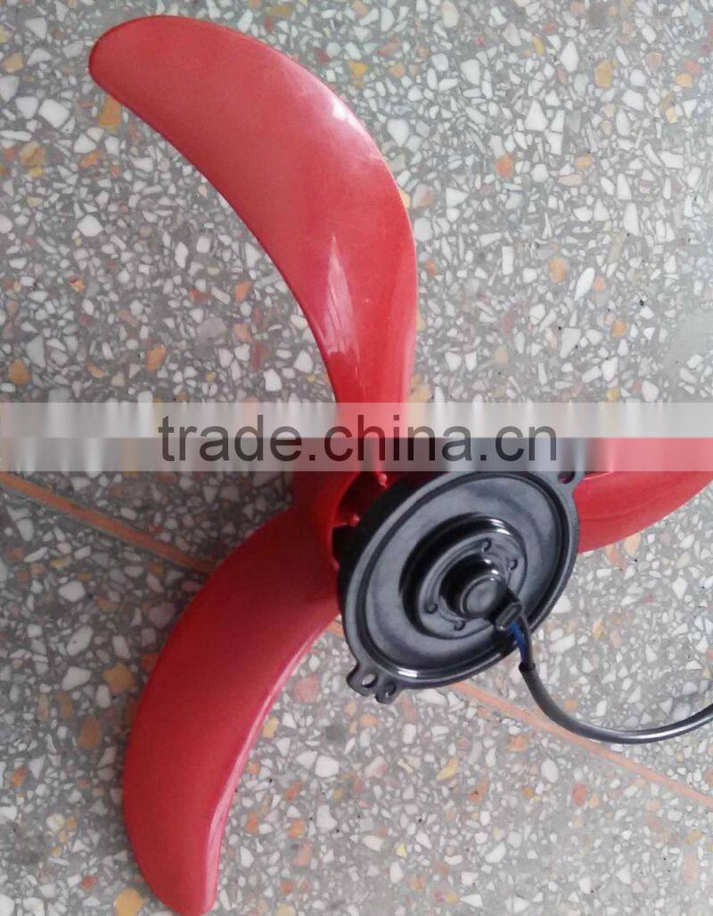 high rpm dc brush fan motor