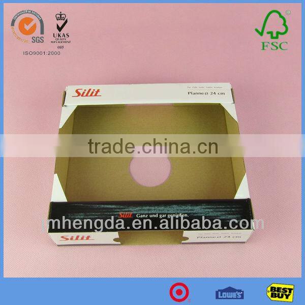 CMYK Color Carrugated Paper Box With Fashion Design