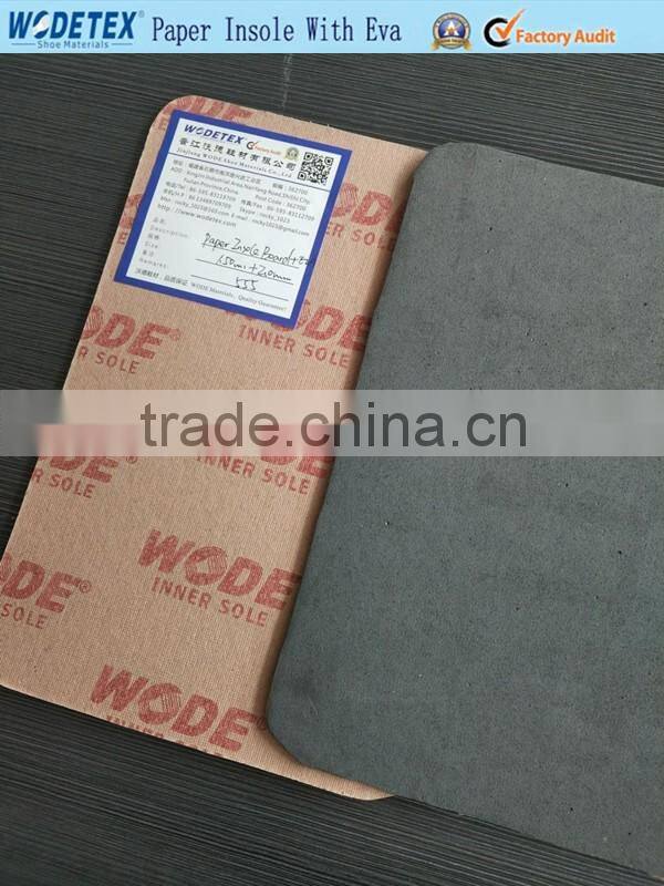 Nonwoven paper insole board with EVA hot sale insole board with competitive price