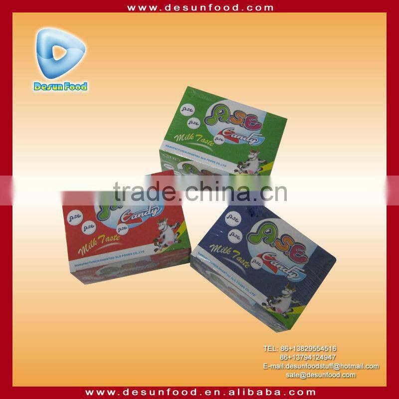 A.S.E dry milk candy