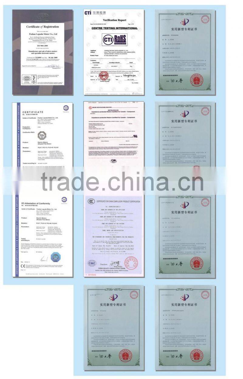 New Condition refrigerator fan motor with low noise and longlife time