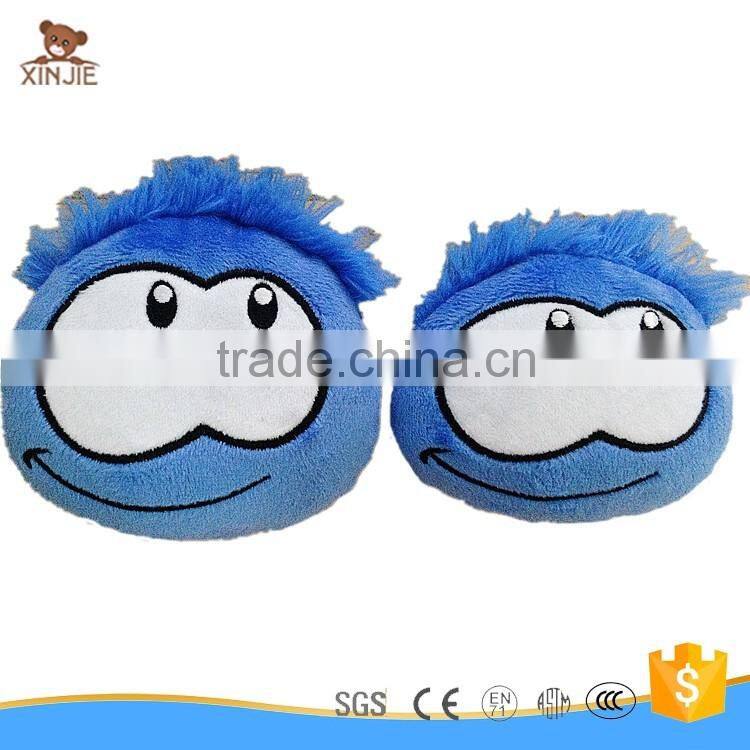 customize plush emoji toy hot sale interesting face emoticon plush toy