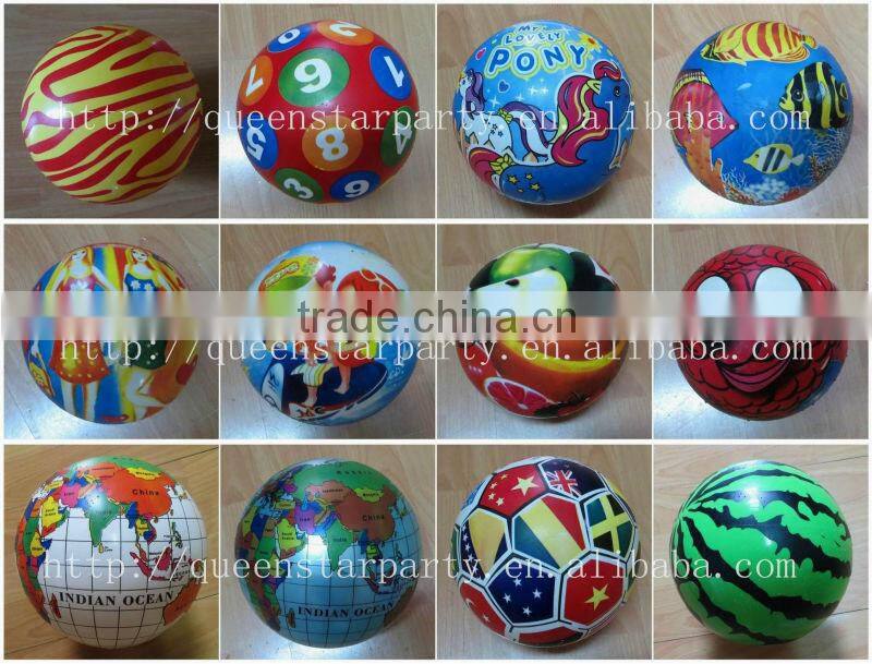 360 degree full color printing pvc ball toy inflatable beach ball