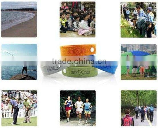 leather Mosquito repellent band