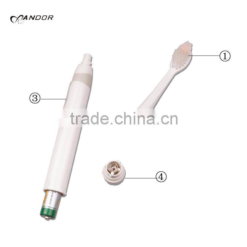 Anodr 2015 Wholesale silicone electrical toothbrush