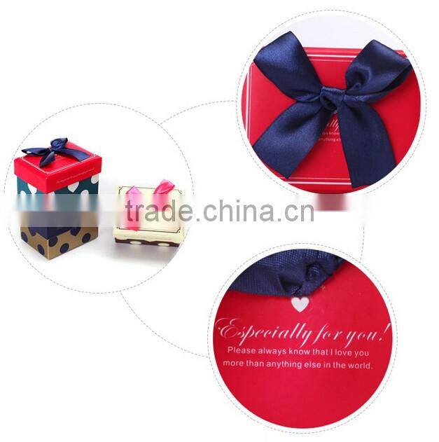wedding popular cute cardboard box packing candy