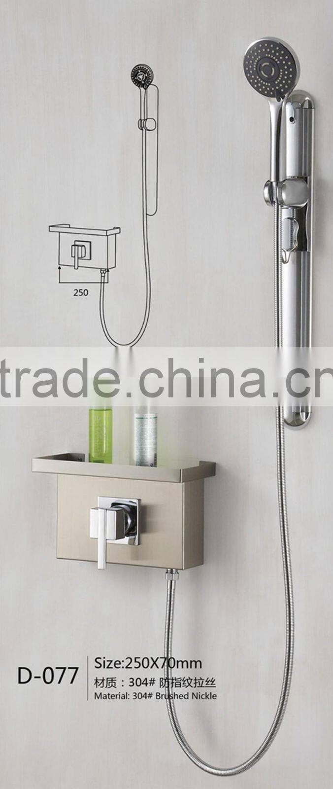 cheap simple faucet set shower panel Y-077