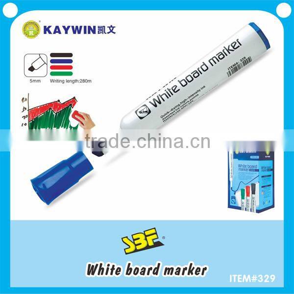 Chisel nib White board marker pen Item # 329