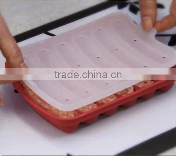 Silicone Sausage Press, Silicone Sausage Mold, Silicone Sausage Maker, Silicone Sausage Shaper