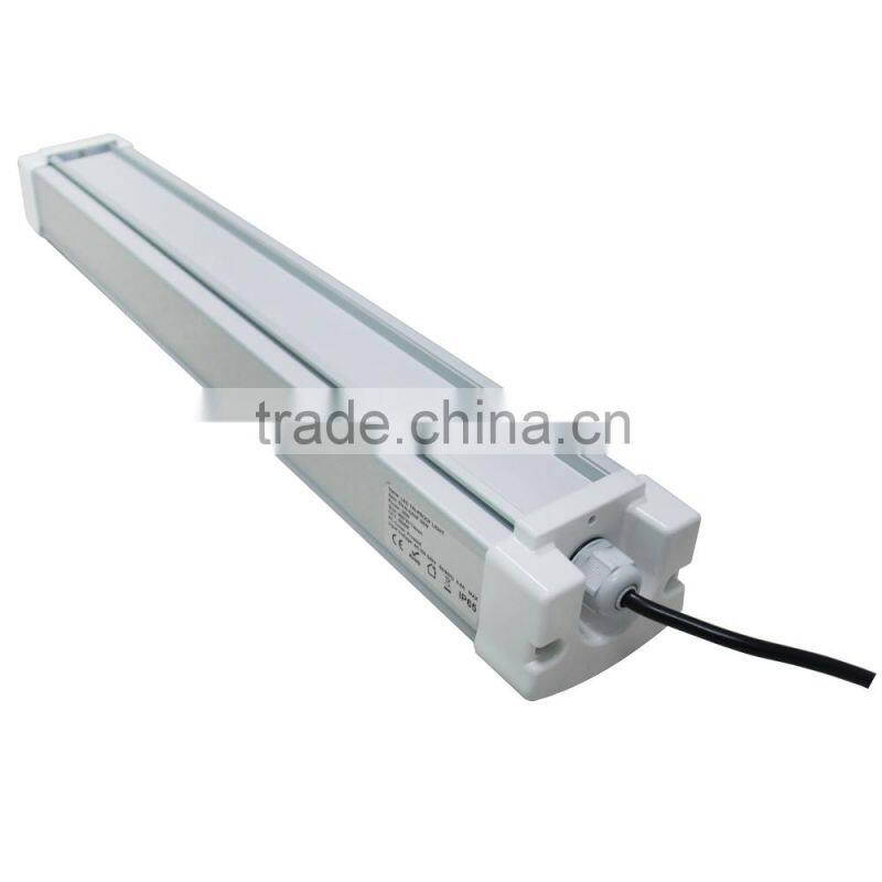 IP65 Aluminum Tri-proof led lamp with AC100-240V