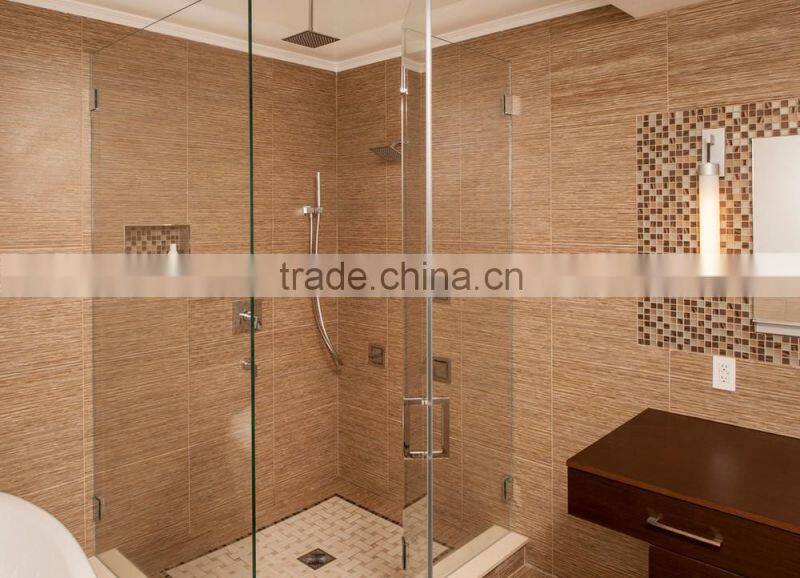 Fashion rectangular supports custom shower