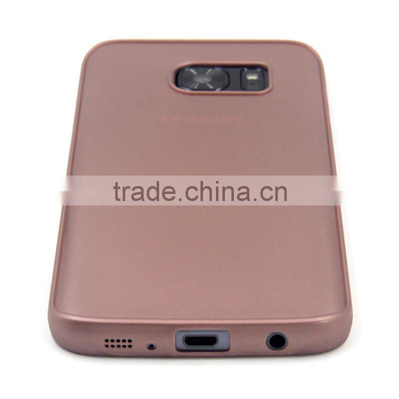 Ultra thin 0.4mm matte PP phone case for Samsung Galaxy S7 edge