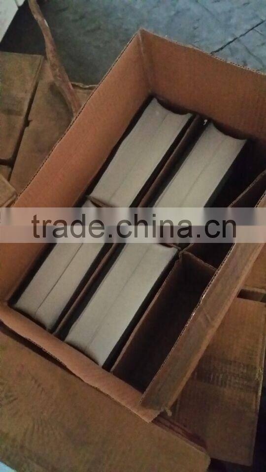 190*190*80mm decorative hollow green cloudy block glass /colored block glass with best price