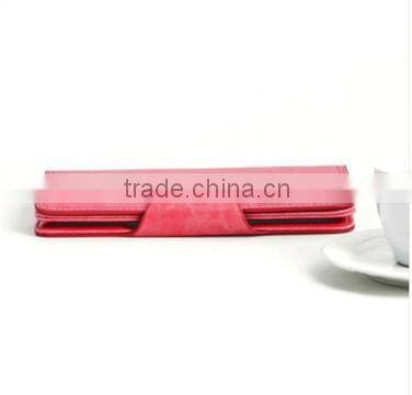 2016 Simple Design wallet Lady leather Card Holder Long dull polish Clutch Wallet