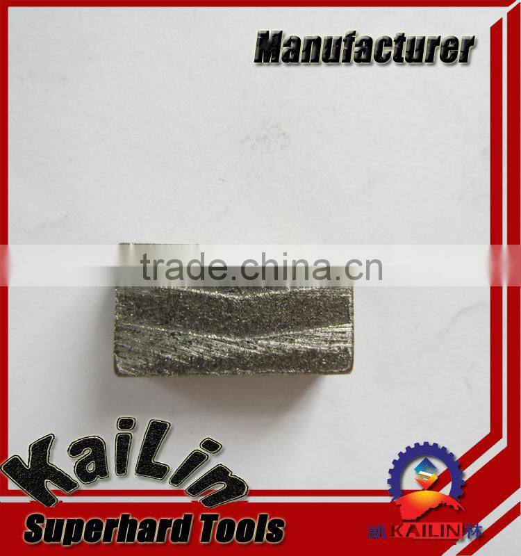 Segment, diamond cutting segment, diamond segment for granite