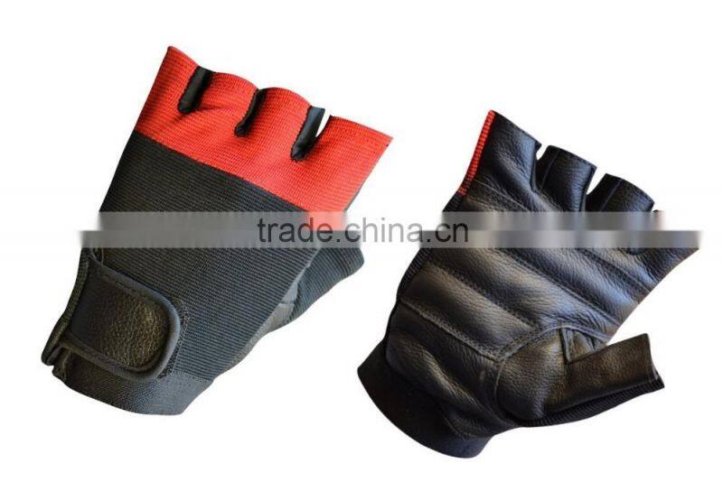 Best Design Leather Palm Protectors Weight Lifting Barbell Grips