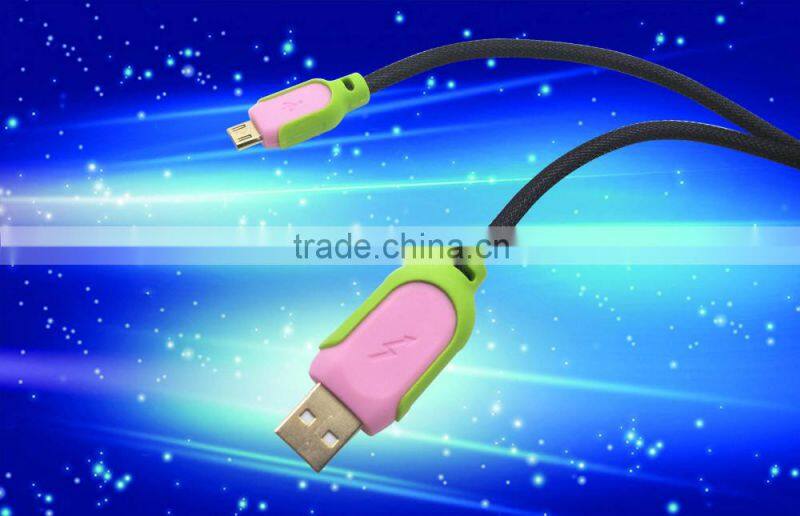 high quality mobile phone cables,steel braid usb 2.0 to micro usb cable charger and sync cable with retail box
