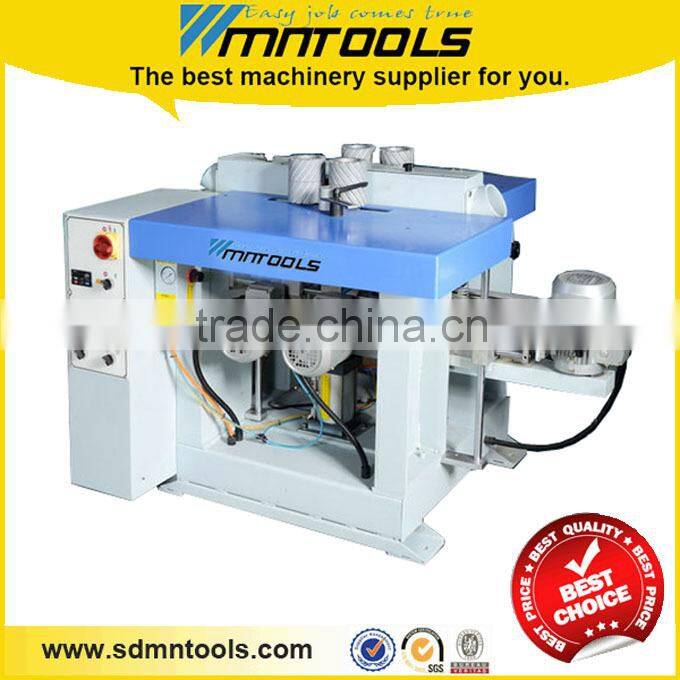 Double sides sanding machine for curved wood
