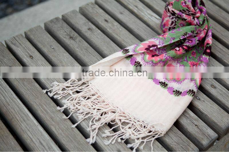 Factory directly bouncy scarf, burnt orange scarf, thick wool scarf