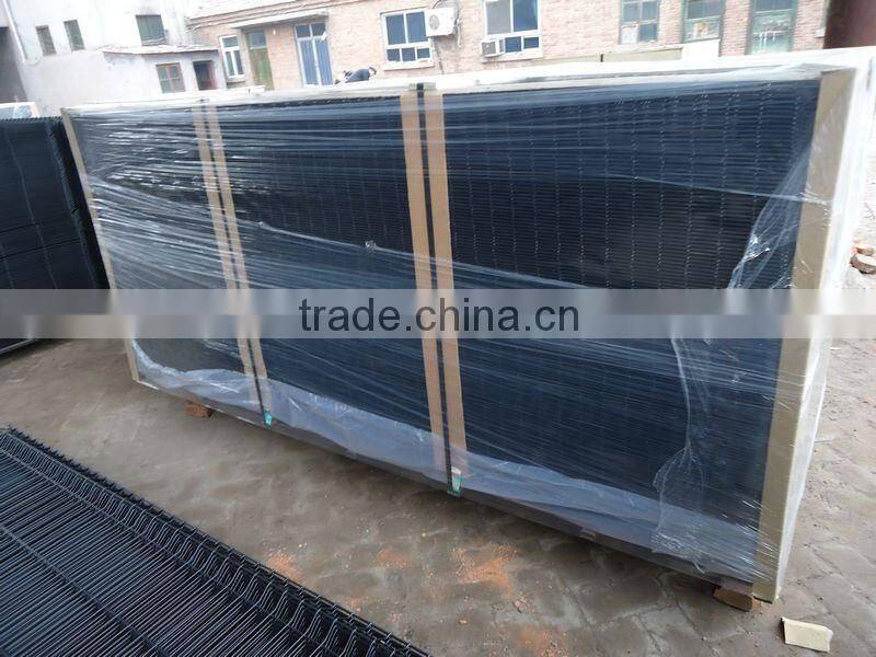 black vinyl coated welded wire mesh