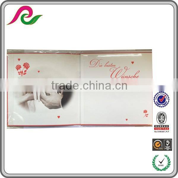 happy day paper talking cards 4 color printing