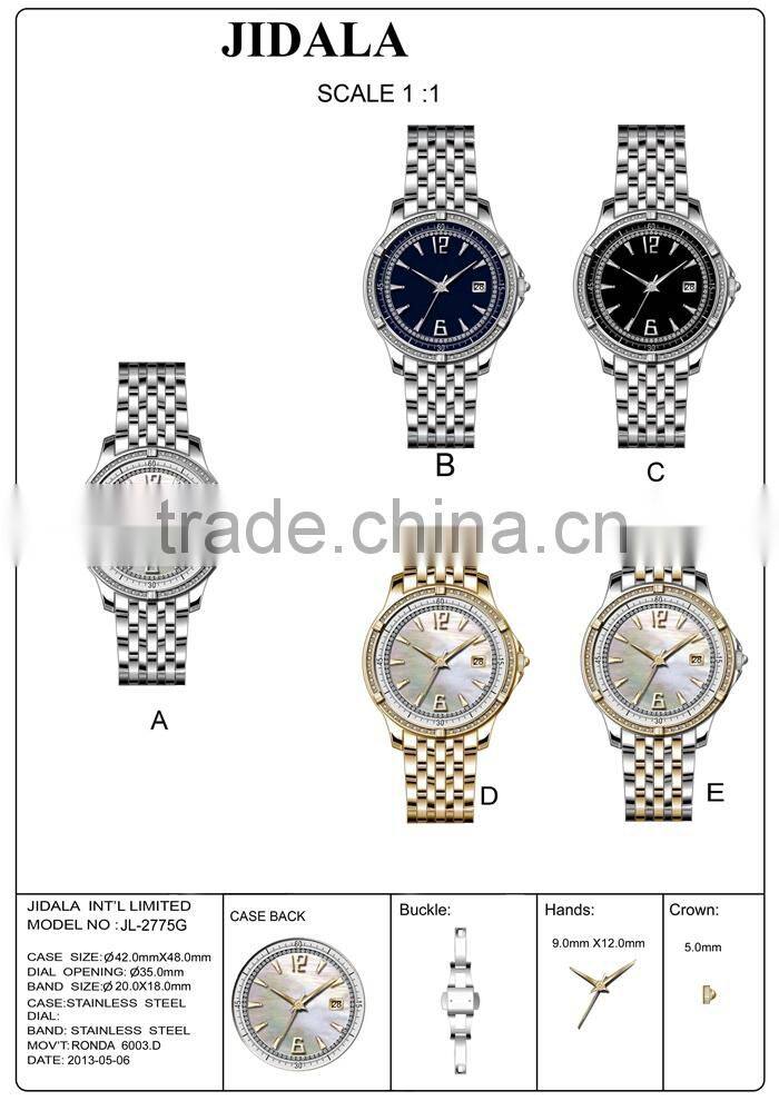 Delicate Custom Fit Big Price Drop 3 Atm Water Resistant Stainless Steel Watches