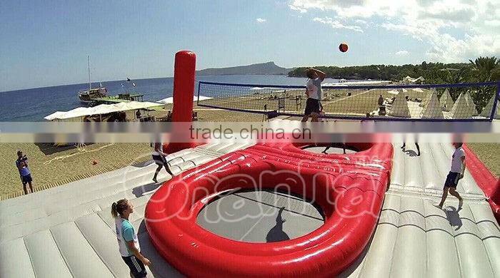 High quality inflatable inflatable bossball Court Sport Games Field, inflatable beach volleyball court
