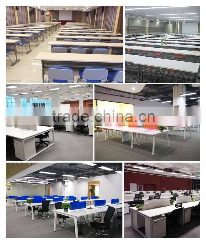 best selling high quality folding office table with steel frame