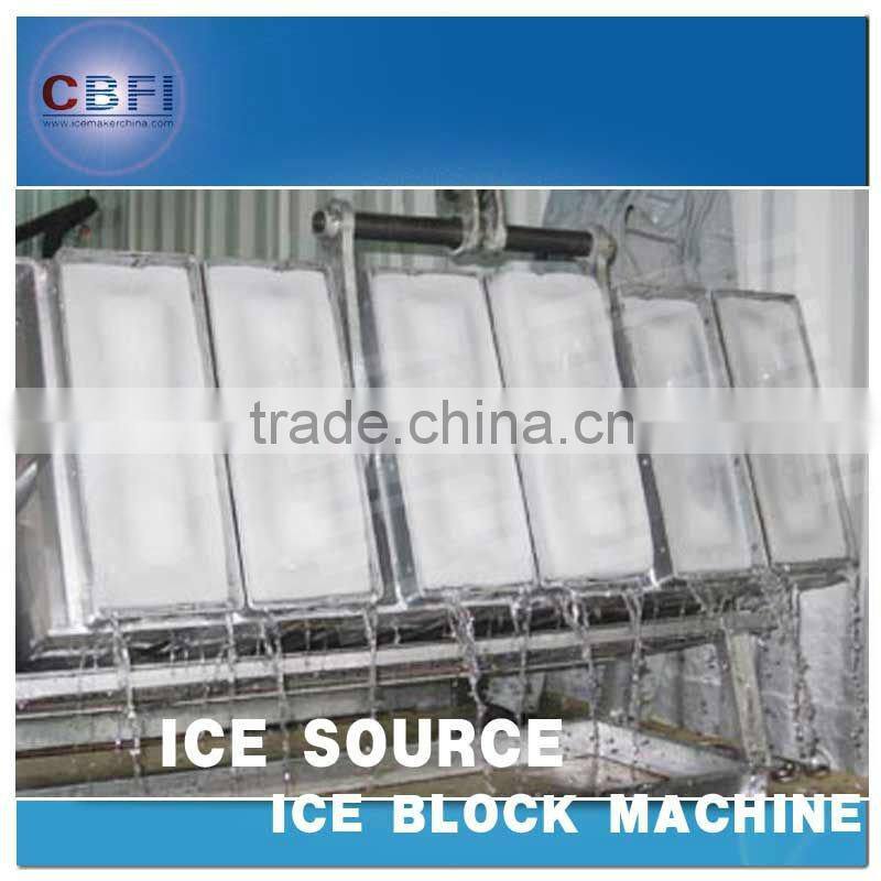 Ice block making machine worked in 40hq with fully automatic operation system