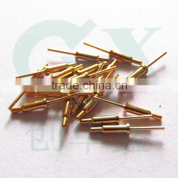 solder cup brass spring pogo pin connector