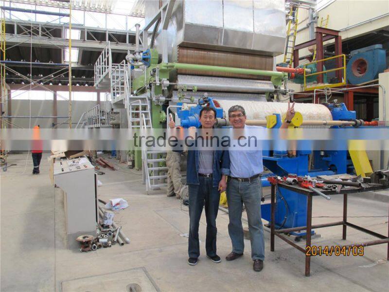 2000mm 15t/d Capacity Fourdrinier Type Toilet Paper Making Machine/Tissue Paper Making Machine