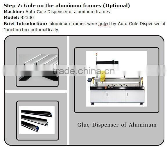 100MW one-site service turn-key solution for automatic solar panel production line
