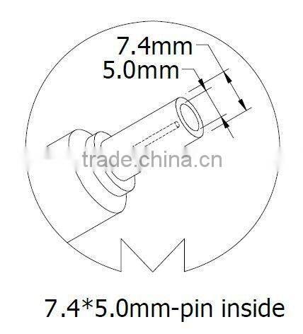 High Quality New Product 90W Slim Notebook AC/DC Power Adapter/Charger For Dell 19.5V4.62A 7.4*5.0MM With Pin
