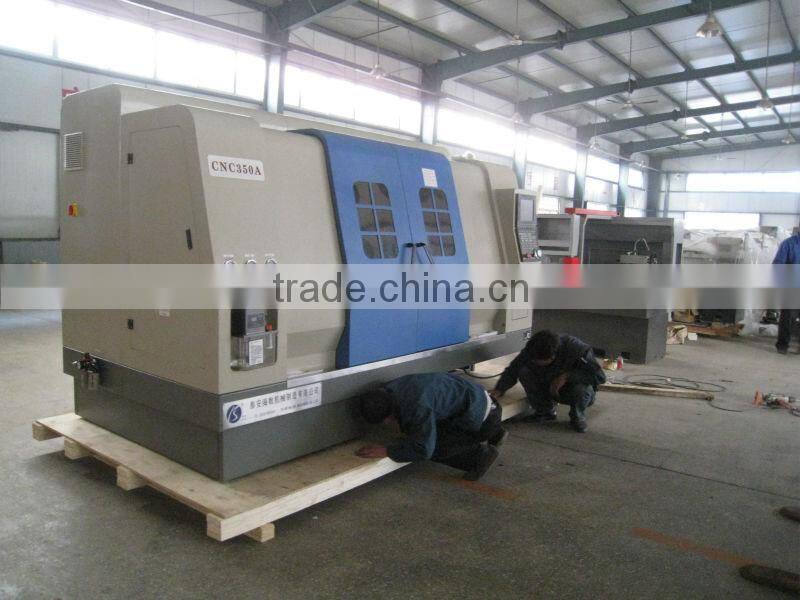 CNC350A cnc combination lathe milling machine /double spindle cnc with driven tools