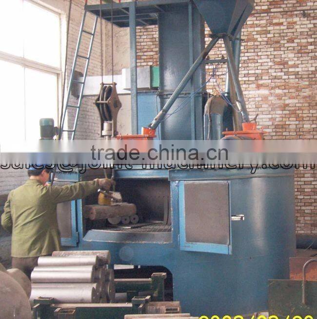 q35 rotary table abrasive blast cleaning equipment/steel grit blasting machine