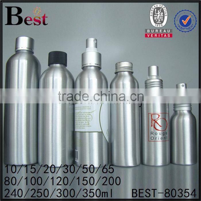 50ml Metal Material Cylinder Cosmetic Pump Spray Bottle