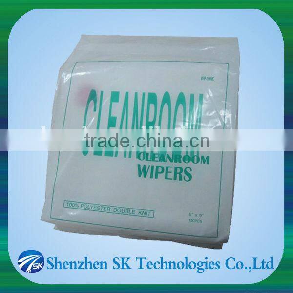 10% off Polyester Cleanroom wiper for PCB TFT LCD wiping high cleanest