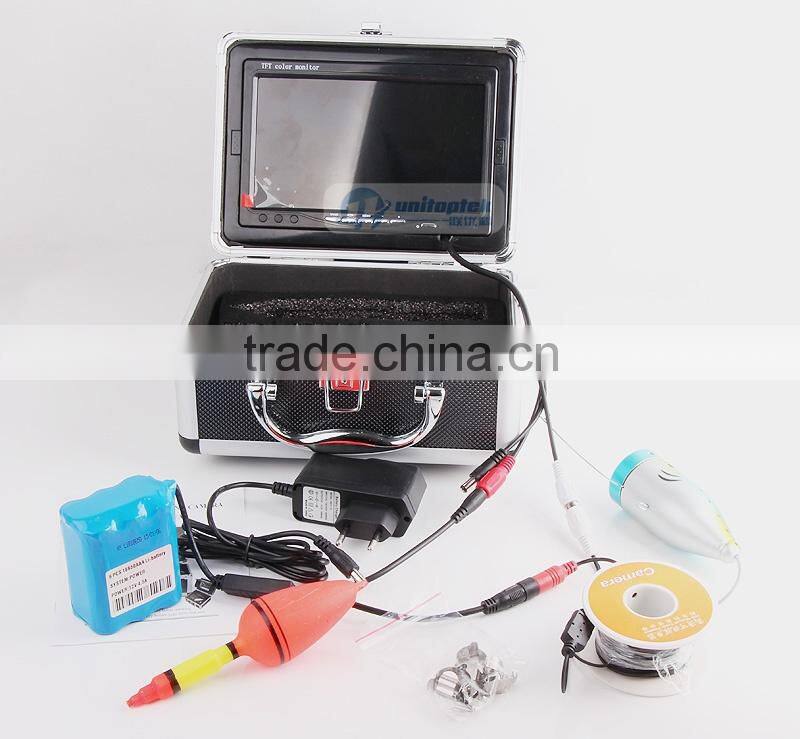 Underwater Fish Finder Video Camera 7"TFT LCD Fishing Camera System HD 800TVL 30M Cable