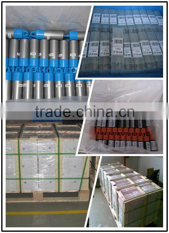 Core drills with DNTX-4 type, TCT core cutter with weldon shank for drilling machines