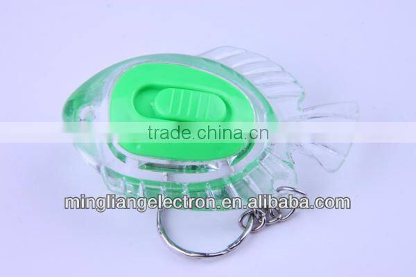 LED fish keyring