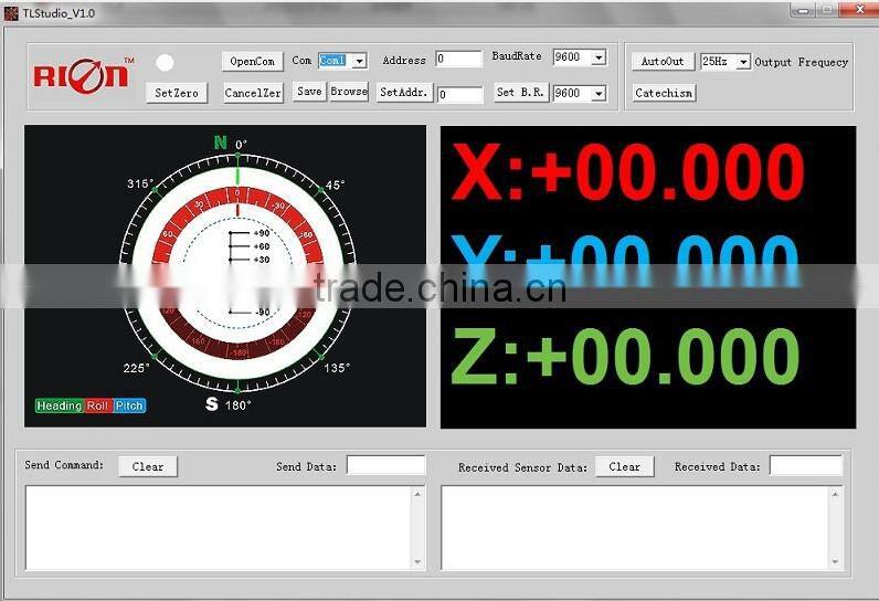 TL612D High Performance Waterproof Single axis Digital Gyroscope Sensor Used For Position & Attitude Control