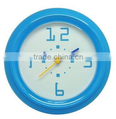 plastic Wall clock-& quartz wall clock& promotinal wall clock& fashional wall clock