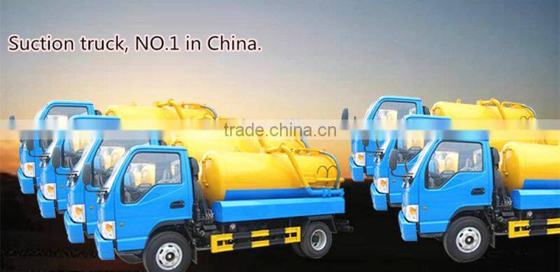 5CBM 4X2 Combined Suction and Jetting Sewage Cleaner Truck