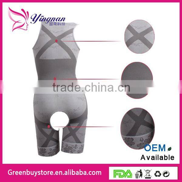 Natural Bamboo Charcoal Slimming Suit, Magic Slimming Body Shaper