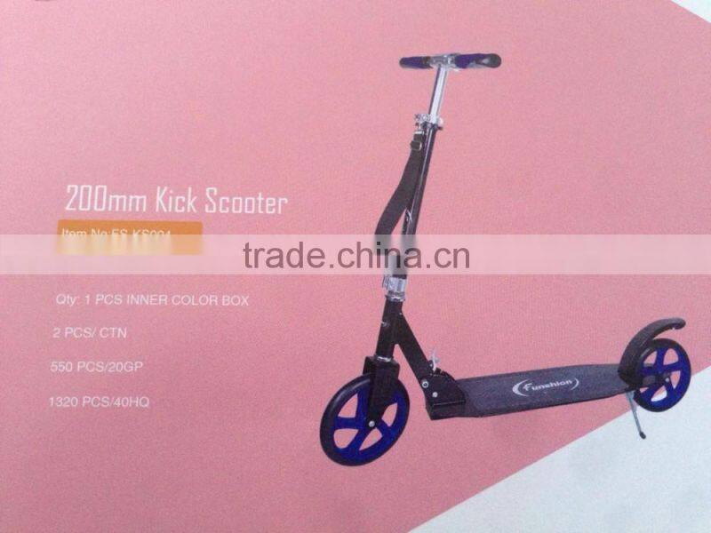 Foldable scooter kick scooter 2 wheels scooter for adults