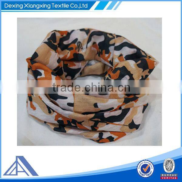 custom seamless and thermal transfer printing logo bandana