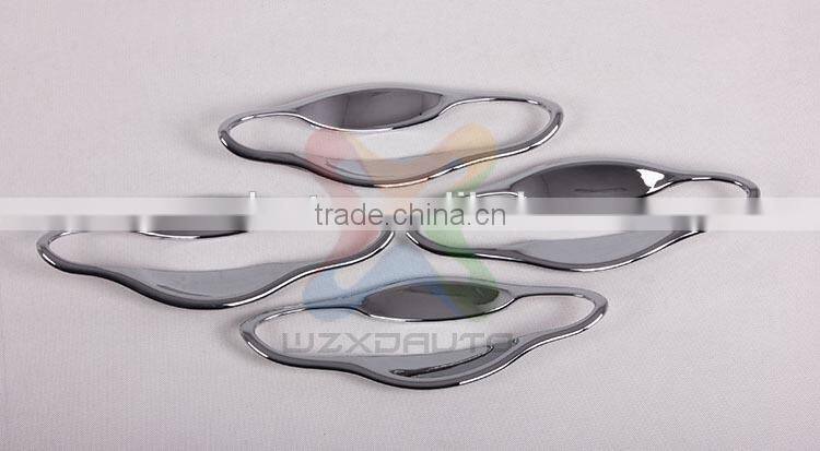 DOOR HANDLE BOWL BIG CHROME DOOR HANDLE BOWL INSERTS COVER BIG FOR SONATA 2011-2013 2011 2013