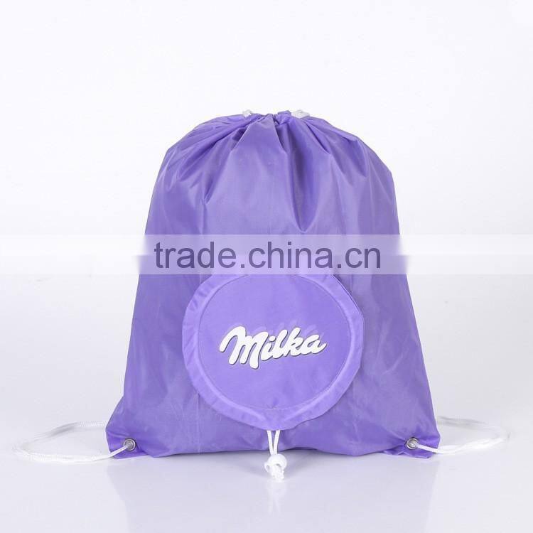 Reusable Printed Drawstring Backpacks Custom Drawstring Pouch
