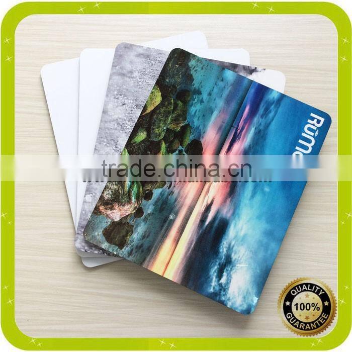 China manufacturer 19x23cm rectangular sublimation wooden raw placemat