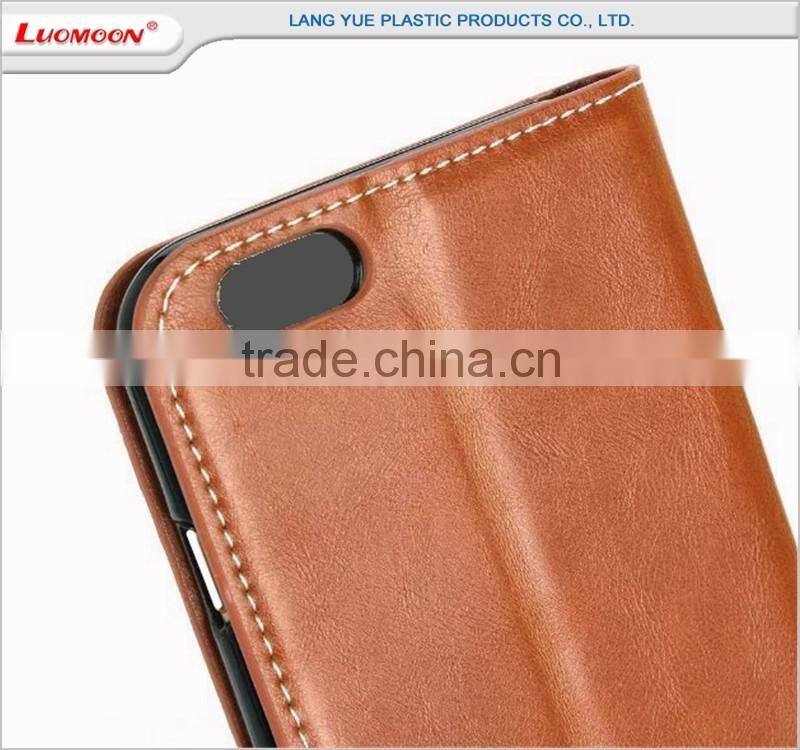 business mobile phone leather case for iphone 5 6 7 s plus
